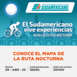 Ruta Ciclística Nocturna 2022 Sudamericano